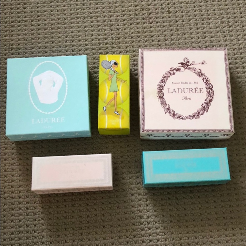 Laduree Paris set of 5 boxes